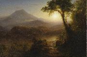 Frederic Edwin Church Tropical Scenery Germany oil painting artist